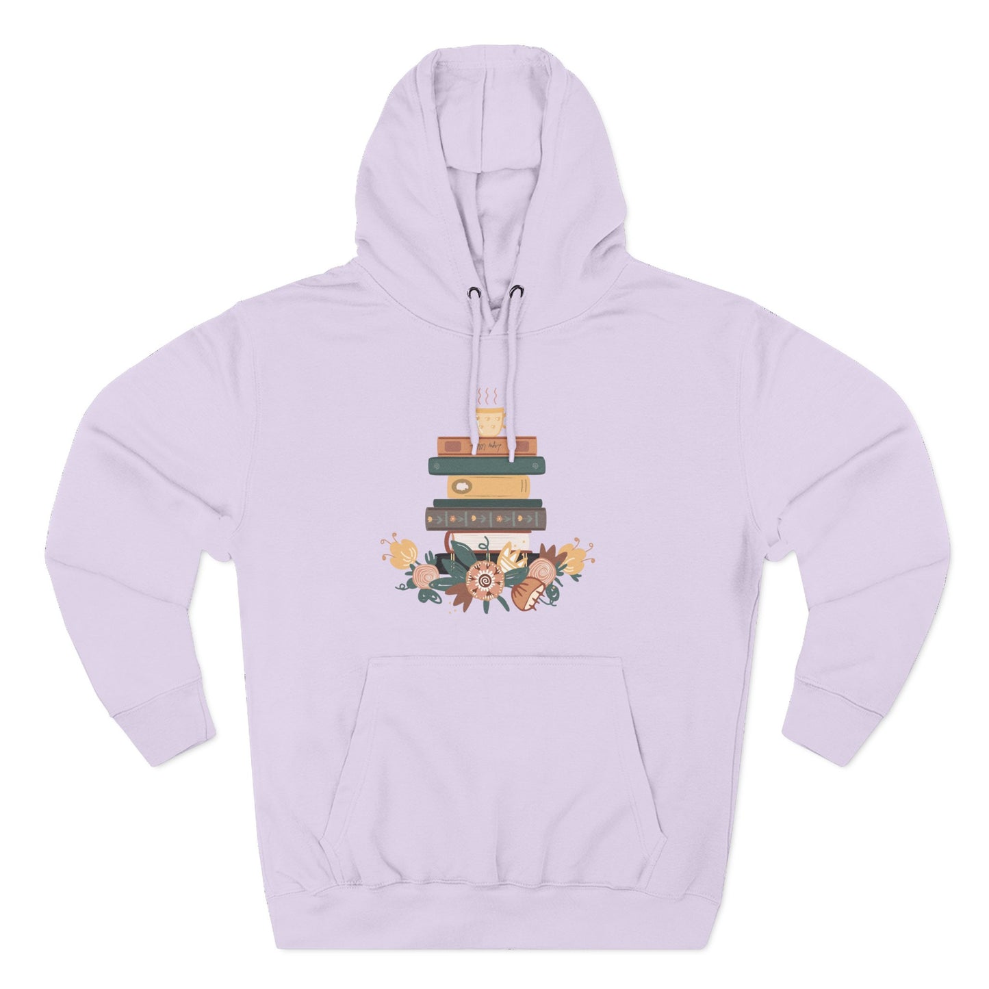 Cozy Book Lover's Hoodie | Three-Panel Fleece, Reading Gift, Literary Sweatshirt, Casual Apparel, Birthday Present, Book Club Outfit - MaisonThreadory
