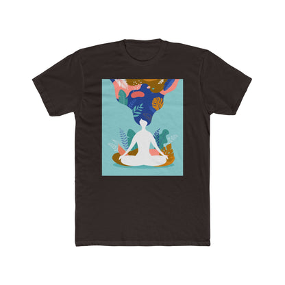 Meditation Vibes Unisex Crew Tee, Yoga Shirt, Mindfulness Apparel, Gift for Meditators, Spiritual T-Shirt, Casual Wear