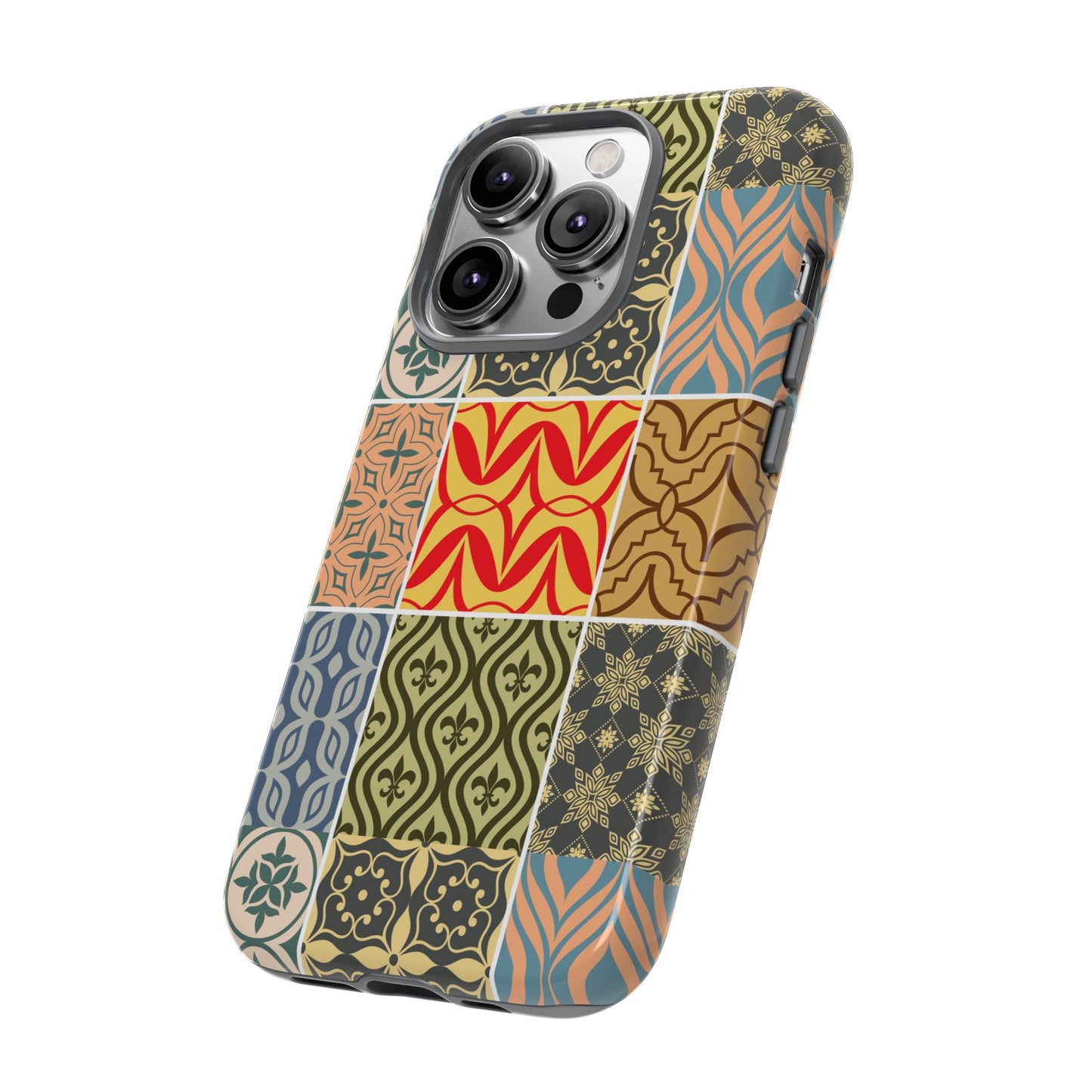 Decorative Phone Cases, Unique Phone Cover, Stylish iPhone Case, Gift for Phone Lovers, Trendy Tech Accessories