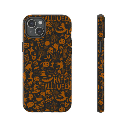 Halloween Phone Case, Tough Cases with Spooky Design, Trick or Treat Accessories, Perfect for Halloween Decor, Gift for Halloween Lovers
