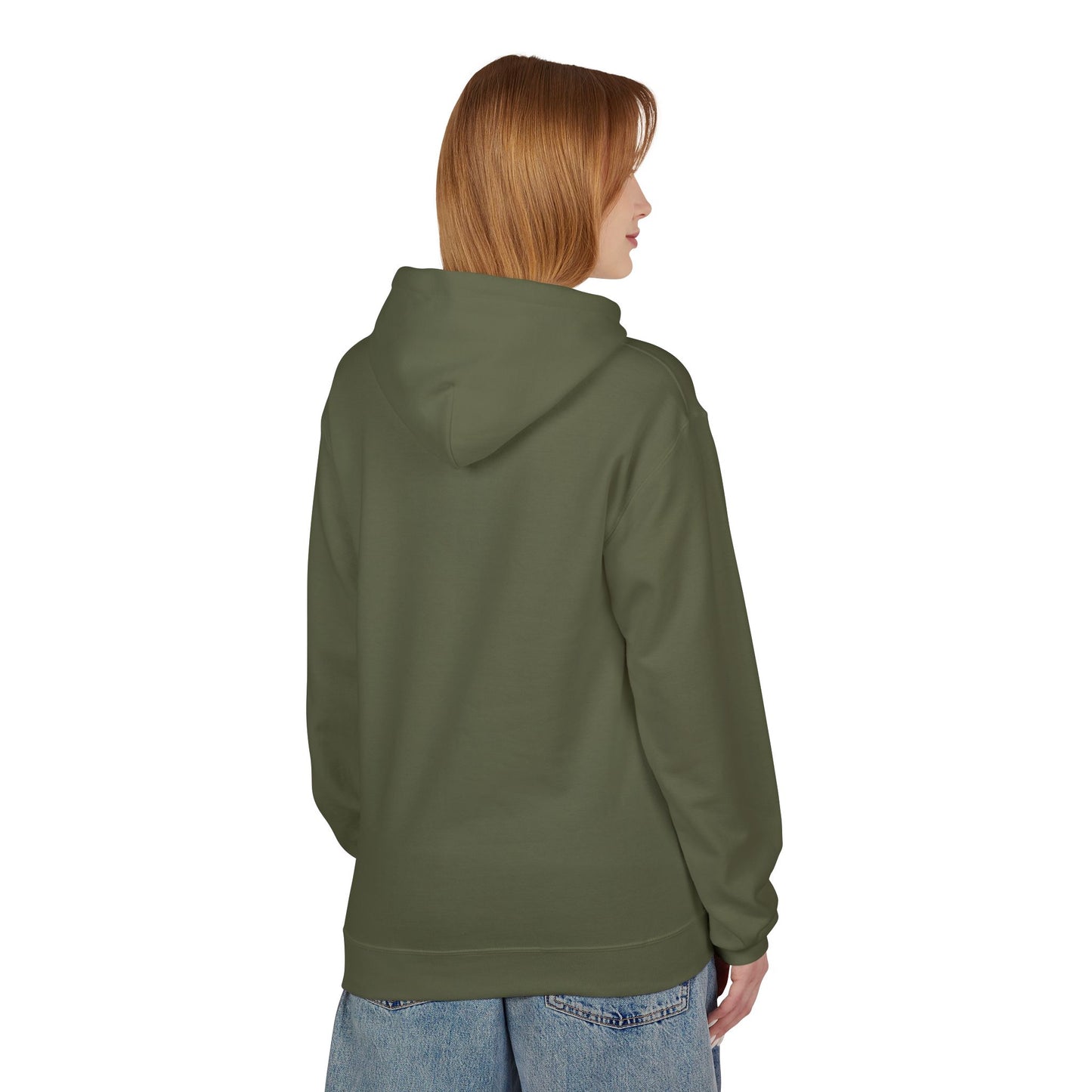 Dramatic Fleece Hoodie with Unique Design, Cozy Fall Apparel, Great for Halloween, Casual Wear, Gift for Friends - MaisonThreadory