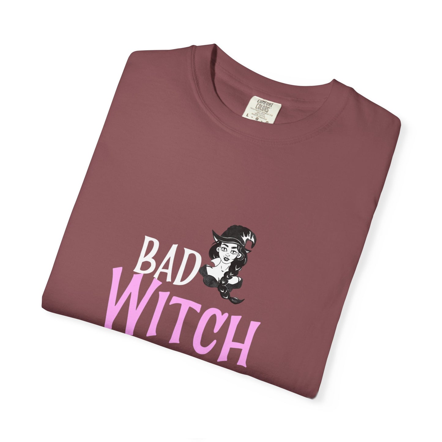 Halloween Bad Witch T-Shirt, Unisex Tee, Spooky Shirt, Witchy Apparel, Gift for Her - MaisonThreadory
