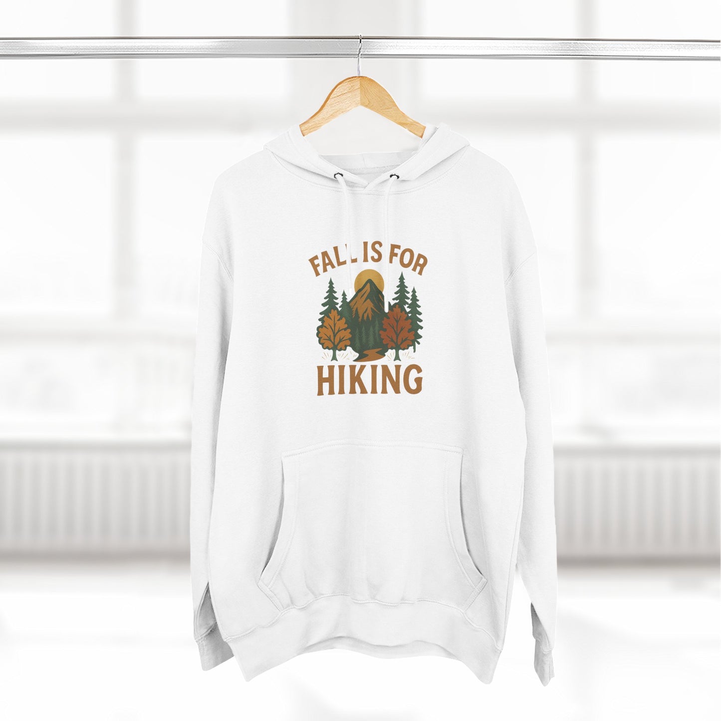 Cozy Hiking Hoodie - Fall Is For Hiking, Perfect Gift for Nature Lovers, Outdoor Apparel, Autumn Style, Unisex Sweatshirt