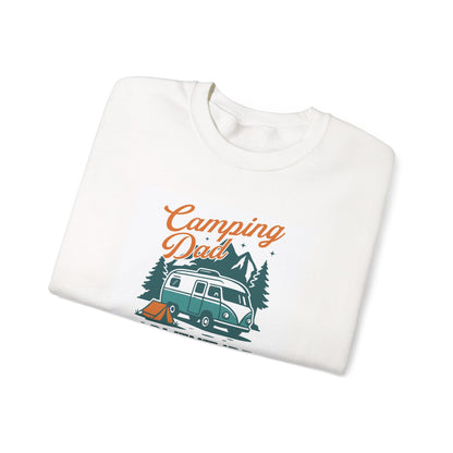 Unisex Camping Adventure Sweatshirt, Cozy Outdoor Apparel, Gift for Dads, Camping Enthusiasts, Father's Day, Weekend Getaway - MaisonThreadory