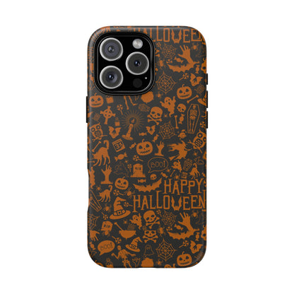 Halloween Phone Case, Tough Cases with Spooky Design, Trick or Treat Accessories, Perfect for Halloween Decor, Gift for Halloween Lovers