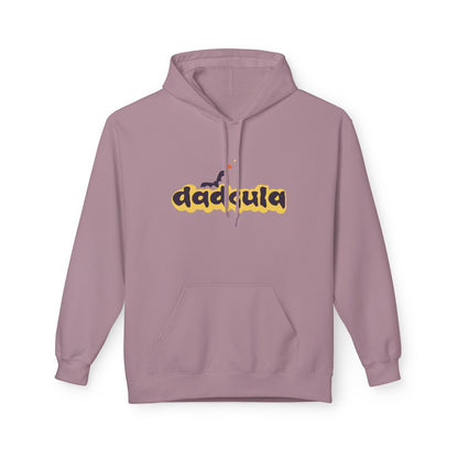 Dramatic Fleece Hoodie with Unique Design, Cozy Fall Apparel, Great for Halloween, Casual Wear, Gift for Friends - MaisonThreadory