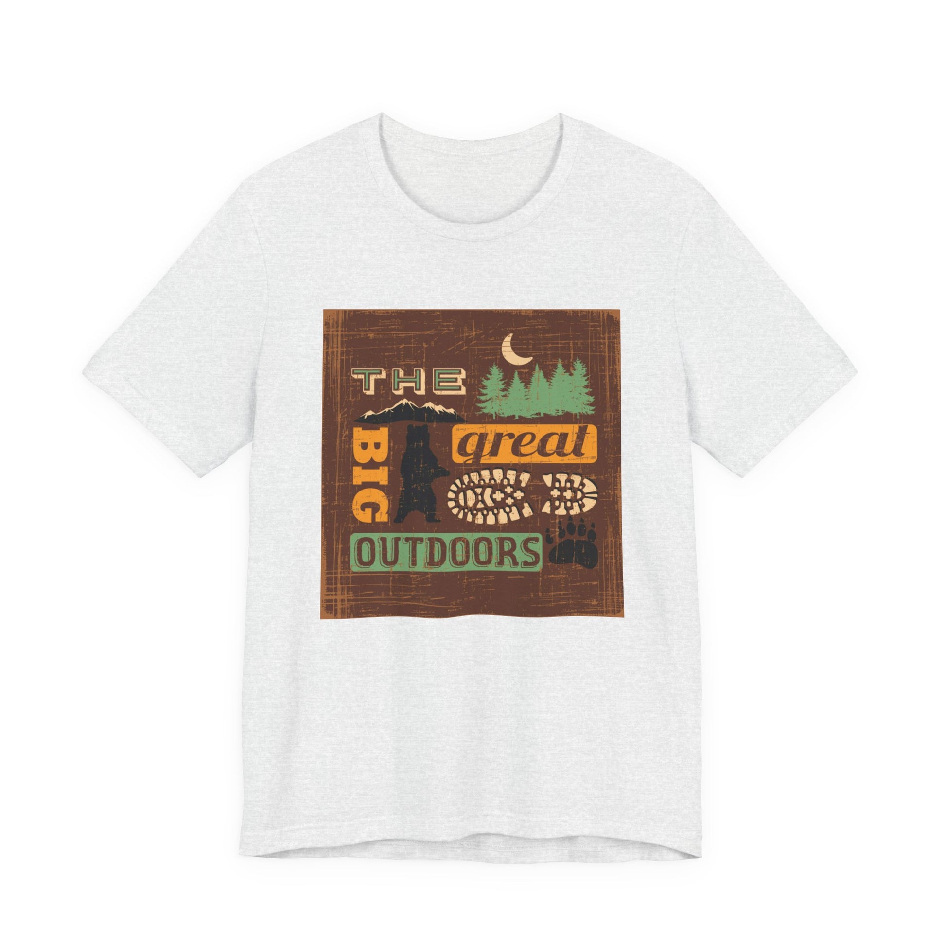 The Great Outdoors Unisex Tee, Adventure Shirt, Nature Lover Gift, Camping Apparel, Summer Vibes, Hiking Outfit - MaisonThreadory
