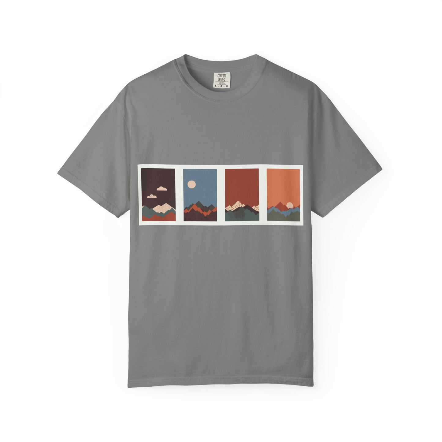 Unisex Mountain Sunset T-Shirt | Cozy Casual Wear, Nature Lover Gift, Travel Tee, Outdoor Adventure Shirt, Hiking Apparel