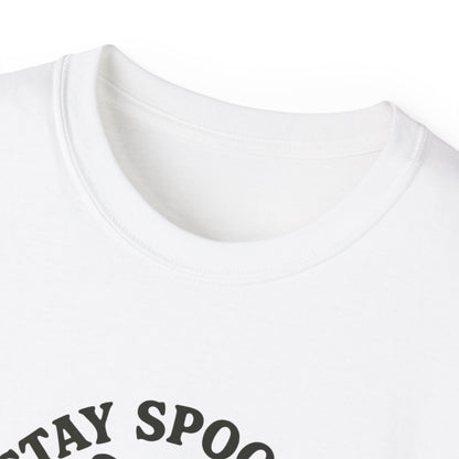 Spooky Halloween Unisex Tee, Stay Spooky Babe Shirt, Plus Size Halloween T-Shirt, Cute Witch Tee, Fall Festive Apparel