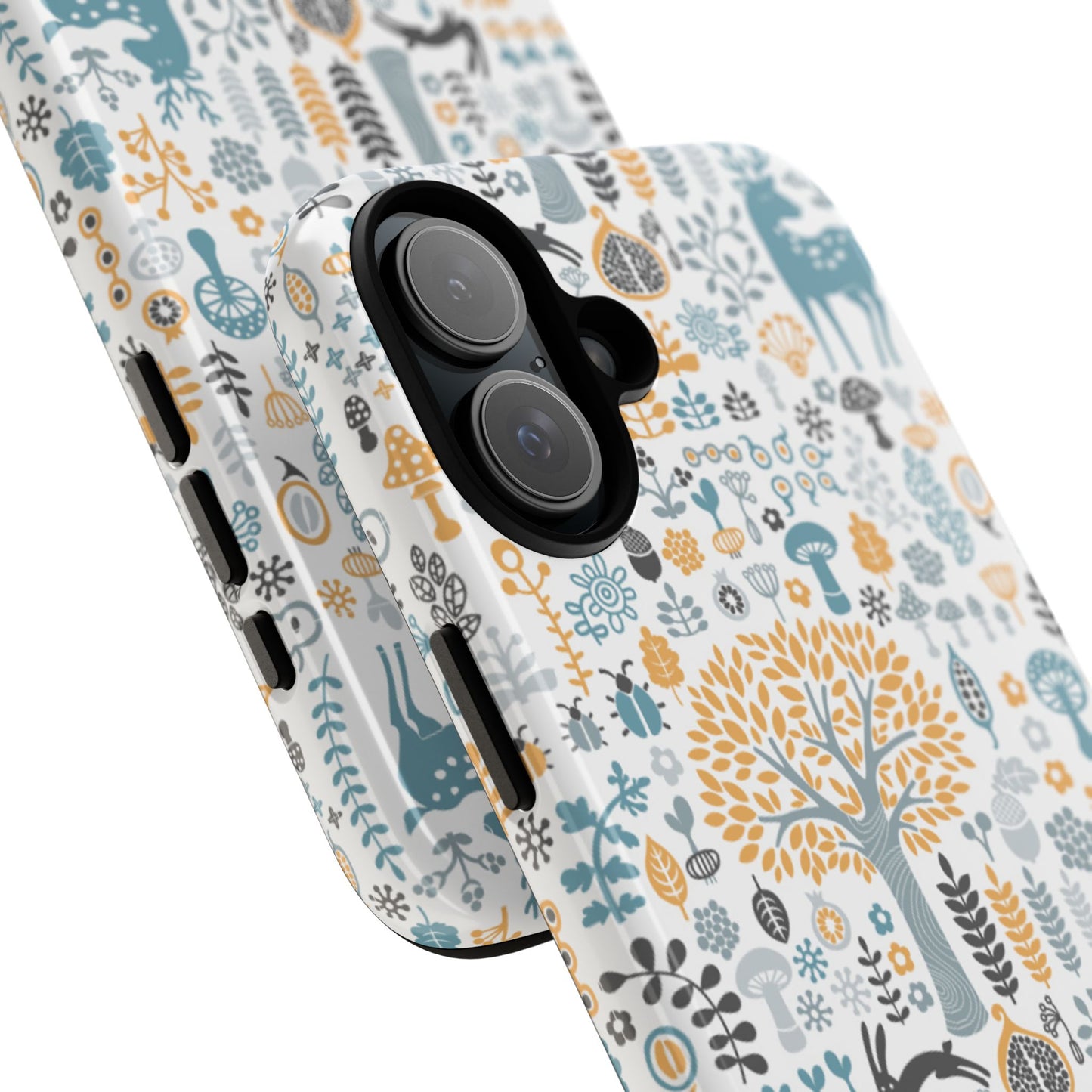 Nature-Inspired Phone Case, Durable Protective Cover, Bohemian Phone Accessory, Symbol of Strength, Eco-Friendly Gift