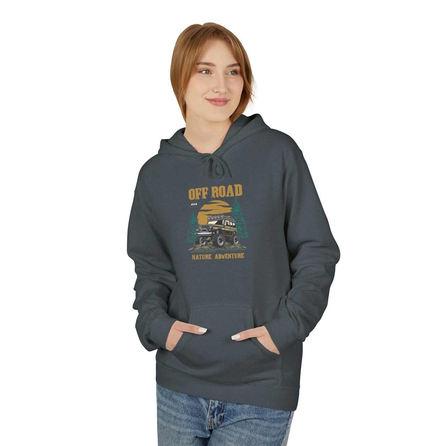 Adventure Off Road Hoodie - Perfect for Outdoor Lovers, Nature Trips, Camping, Gift for Adventurers, Road Trip Essentials
