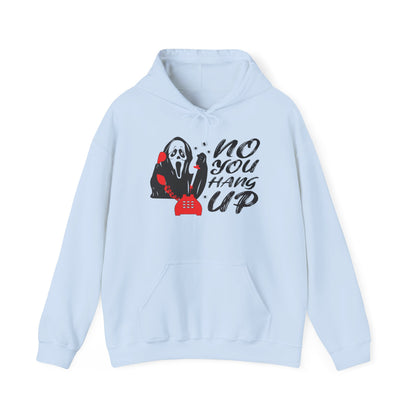 Spooky Phone Call Hoodie - Cozy Unisex Sweatshirt for Halloween, Horror Fans, Casual Wear, Gift Ideas, Scary Movie Nights - MaisonThreadory