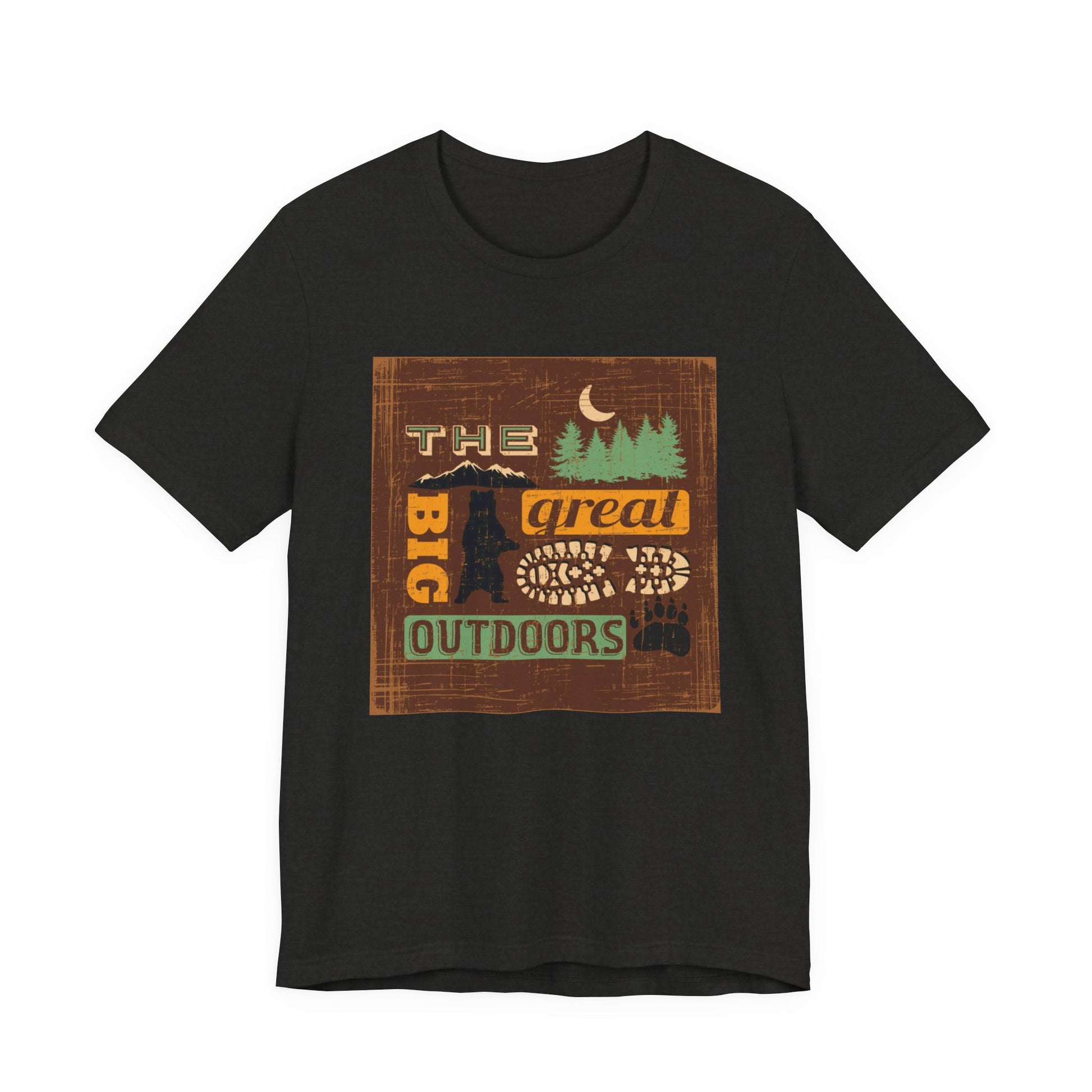 The Great Outdoors Unisex Tee, Adventure Shirt, Nature Lover Gift, Camping Apparel, Summer Vibes, Hiking Outfit - MaisonThreadory