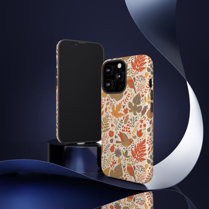 Floral Phone Case - Tough Cases for Nature Lovers, Stylish Cover, Nature-Themed Gift, Phone Accessories, Fall Aesthetic