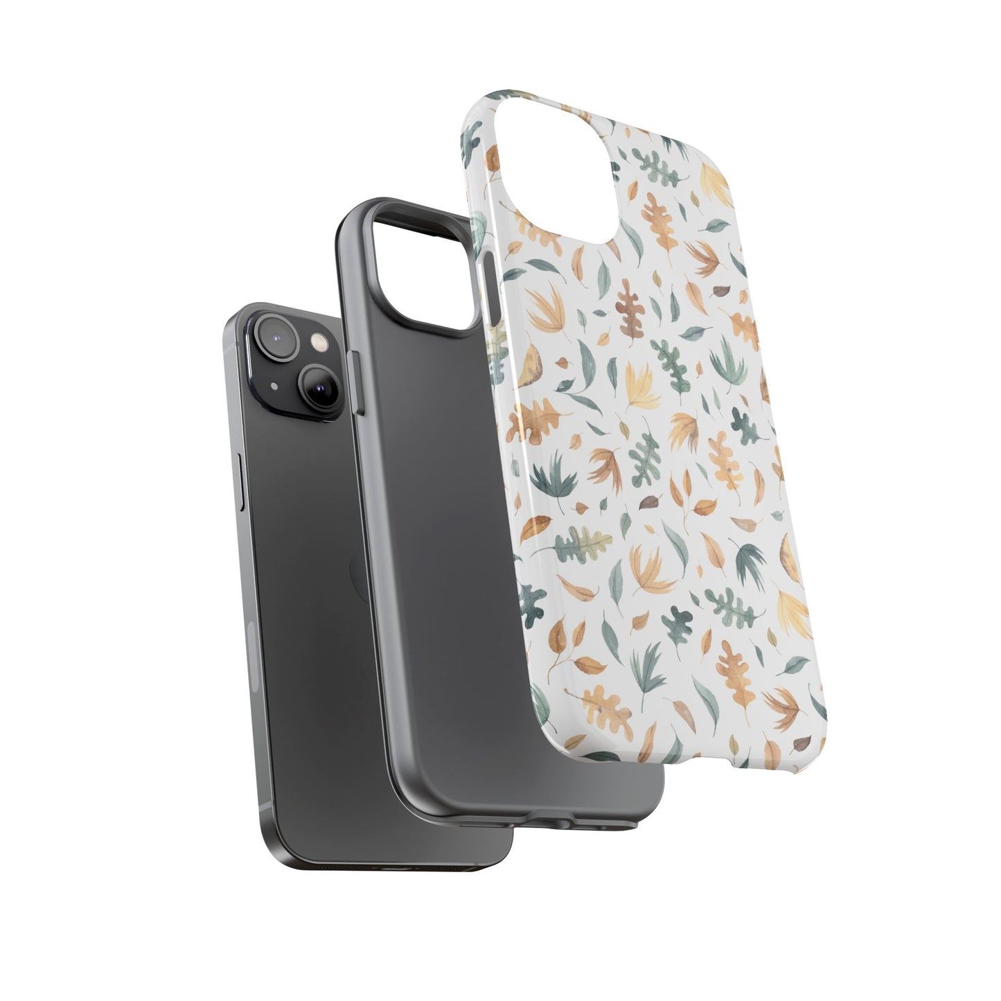 Stylish Floral Phone Case - Tough Cases, Nature-Inspired Design, Gift for Her, Phone Accessory, Floral Pattern Cover