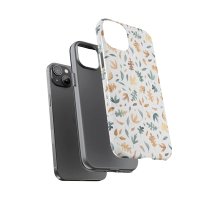 Stylish Floral Phone Case - Tough Cases, Nature-Inspired Design, Gift for Her, Phone Accessory, Floral Pattern Cover