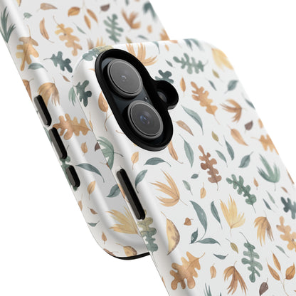 Stylish Floral Phone Case - Tough Cases, Nature-Inspired Design, Gift for Her, Phone Accessory, Floral Pattern Cover