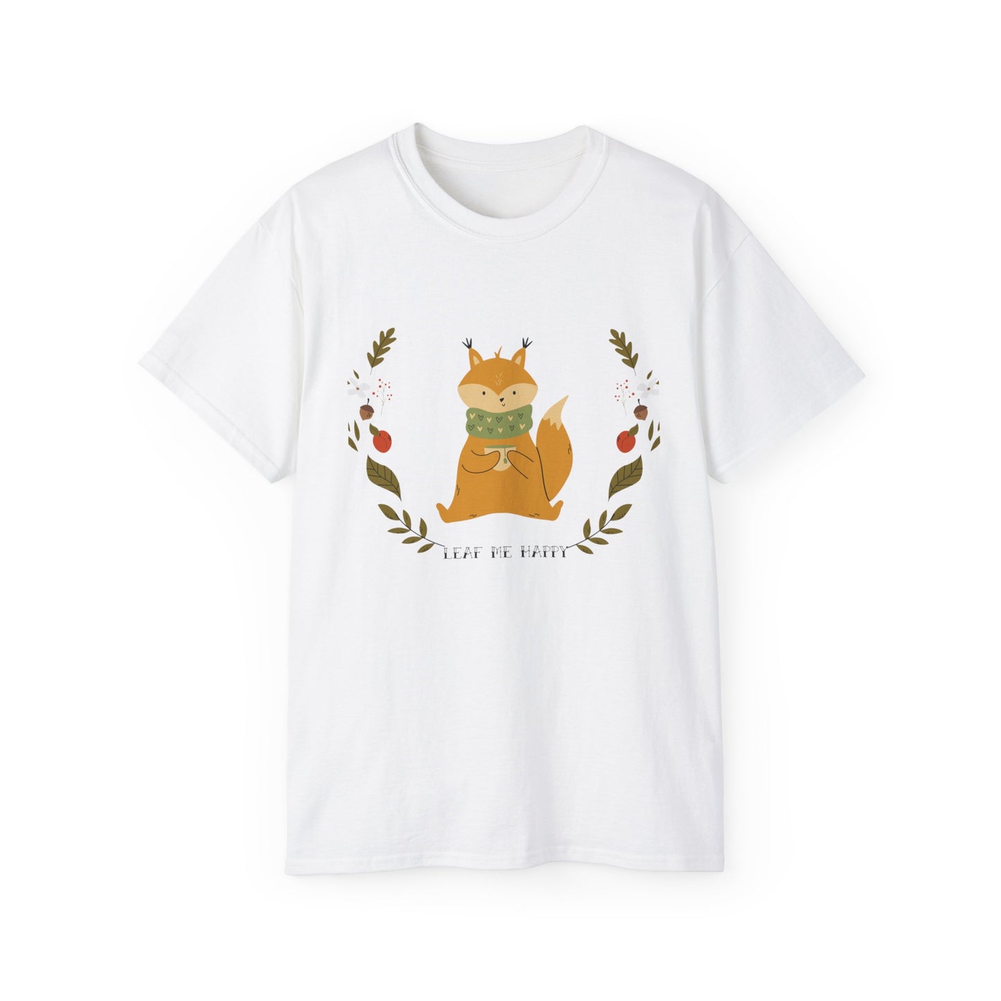 Whimsical Squirrel Tee - Cozy Unisex T-Shirt for Nature Lovers, Perfect Gift for Fall, Cute Wildlife Art, Eco-Friendly Fashion - MaisonThreadory