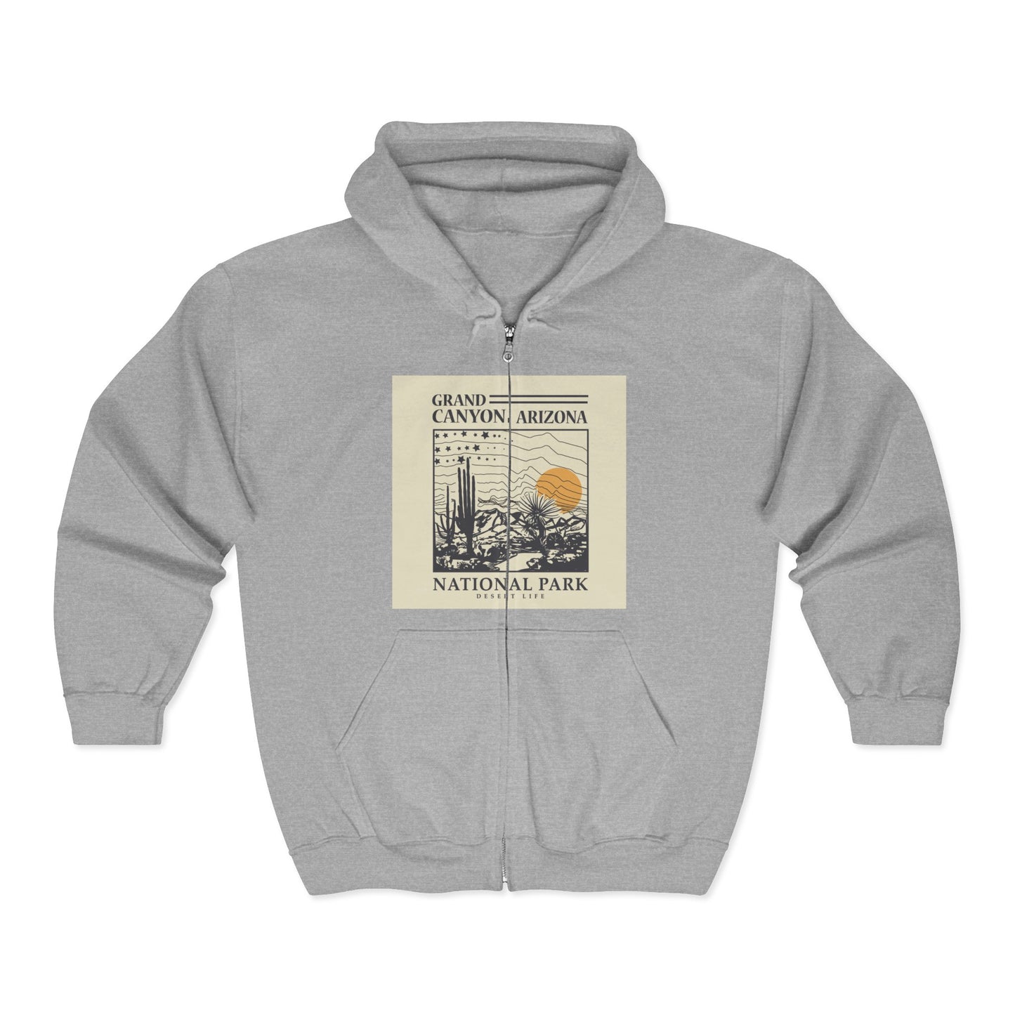 Unisex Heavy Blend™ Full Zip Hooded Sweatshirt - MaisonThreadory