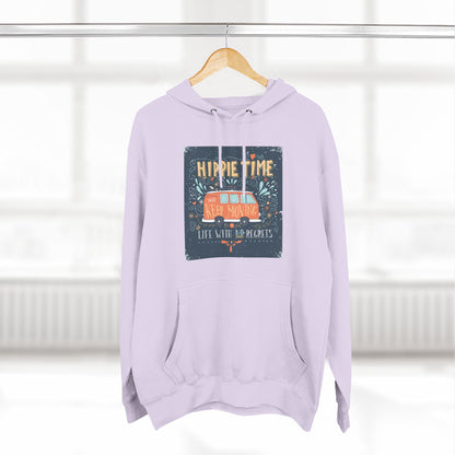 Hip & Cozy Fleece Hoodie - Perfect for Chill Vibes, Gift for Her, Winter Wear, Relaxed Style, Casual Layering - MaisonThreadory