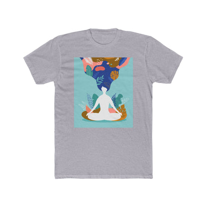 Meditation Vibes Unisex Crew Tee, Yoga Shirt, Mindfulness Apparel, Gift for Meditators, Spiritual T-Shirt, Casual Wear