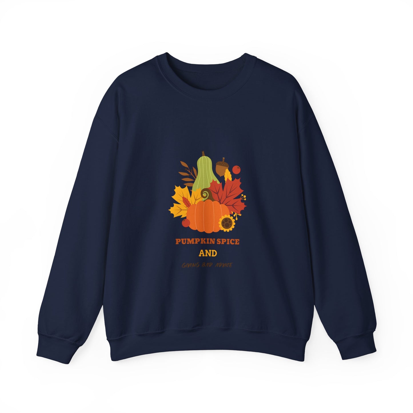 Fall Sweatshirt, Autumn Pullover, Cozy Jumper, Seasonal Crewneck, Unisex Sweater, Warm Top - MaisonThreadory