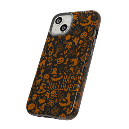 Halloween Phone Case, Tough Cases with Spooky Design, Trick or Treat Accessories, Perfect for Halloween Decor, Gift for Halloween Lovers