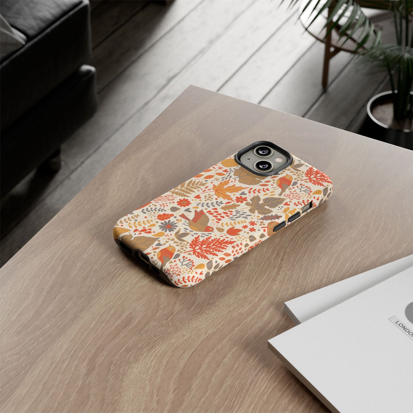 Floral Phone Case - Tough Cases for Nature Lovers, Stylish Cover, Nature-Themed Gift, Phone Accessories, Fall Aesthetic