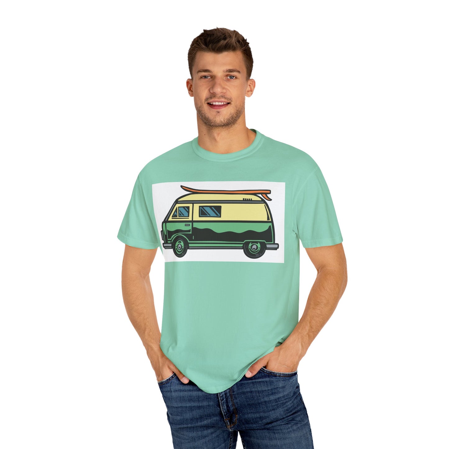 Retro Van Graphic T-Shirt - Perfect for Road Trips, Beach Days, Summer Festivals, Adventure Lovers, Gift for Travelers - MaisonThreadory