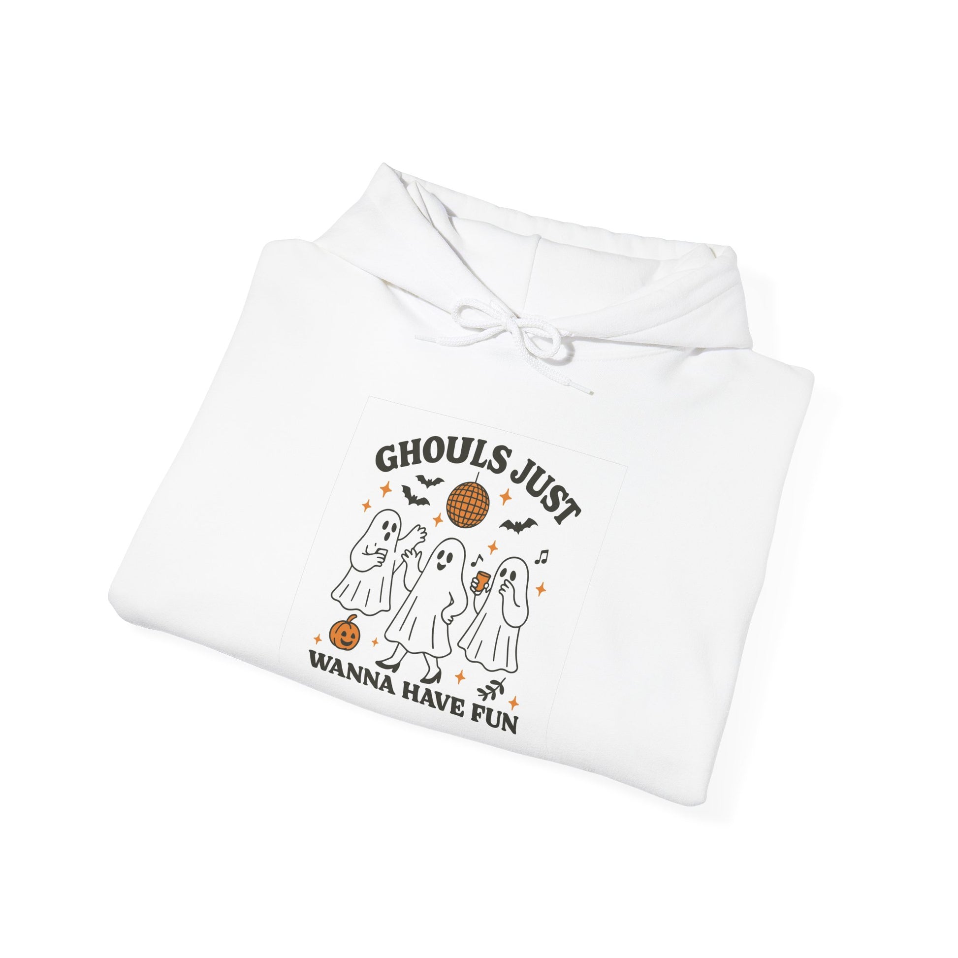 Ghouls Just Wanna Have Fun Hoodie, Halloween Sweatshirt, Cozy Unisex Halloween Apparel, Fall Fashion, Spooky Season Outfit - MaisonThreadory