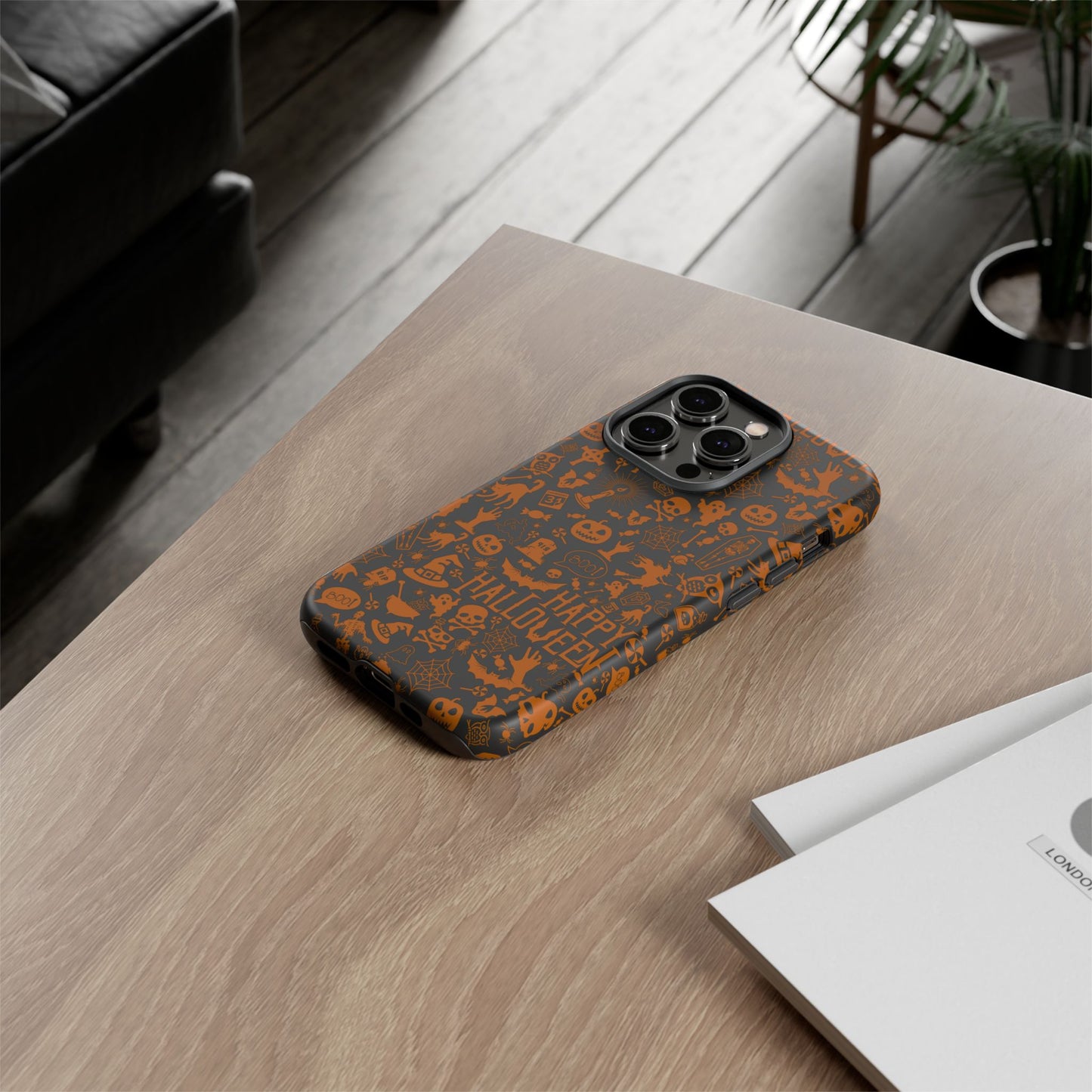 Halloween Phone Case, Tough Cases with Spooky Design, Trick or Treat Accessories, Perfect for Halloween Decor, Gift for Halloween Lovers