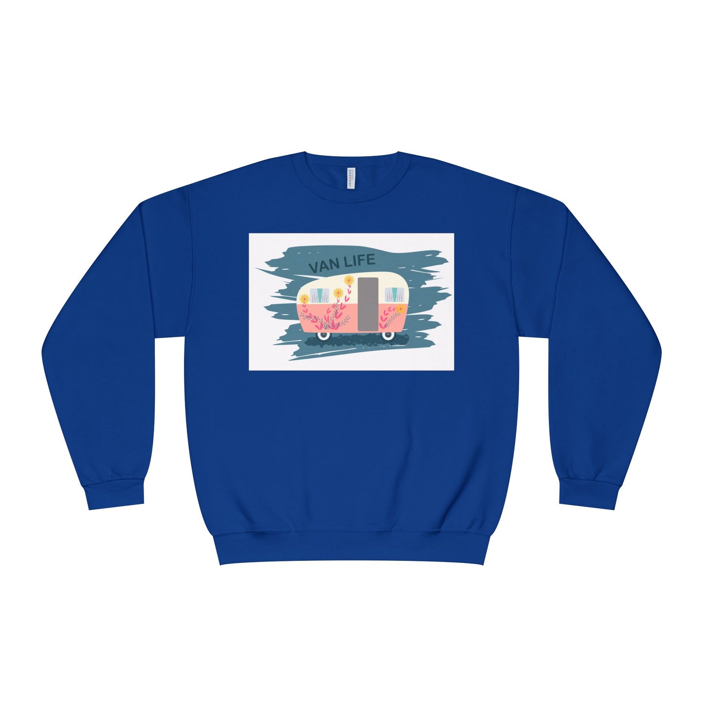 Van Life Sweatshirt, Cozy Crewneck for Adventure Lovers, Travel Apparel for Road Trips, Perfect Gift for Campers & Van Enthusiasts - MaisonThreadory