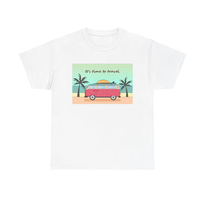 Van Life T-Shirt, Adventure Graphic Tee, Road Trip Unisex Shirt, Nature Wanderlust Top, Camping Hiking Apparel - MaisonThreadory