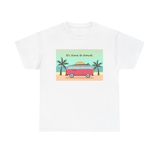 Van Life T-Shirt, Adventure Graphic Tee, Road Trip Unisex Shirt, Nature Wanderlust Top, Camping Hiking Apparel - MaisonThreadory