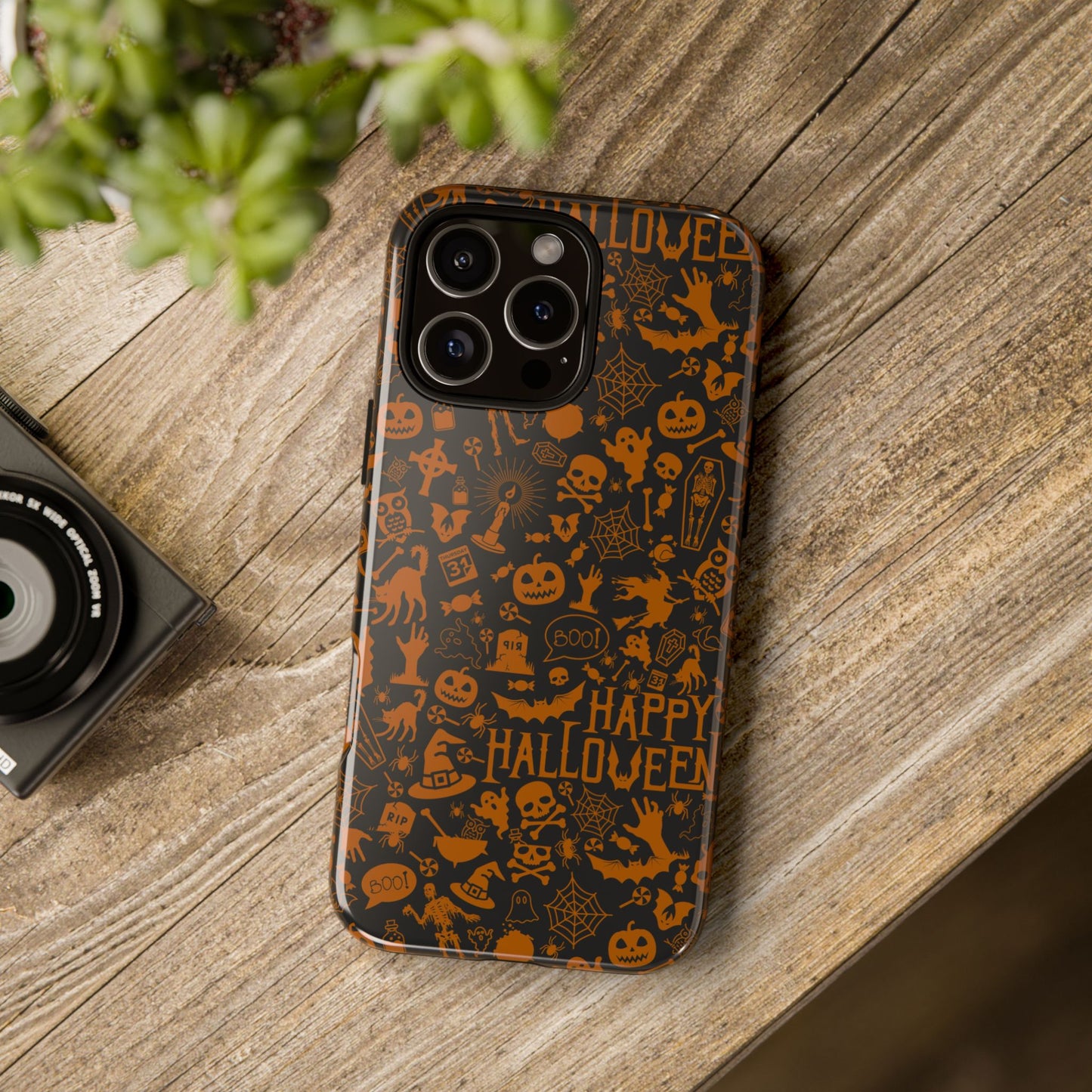 Halloween Phone Case, Tough Cases with Spooky Design, Trick or Treat Accessories, Perfect for Halloween Decor, Gift for Halloween Lovers