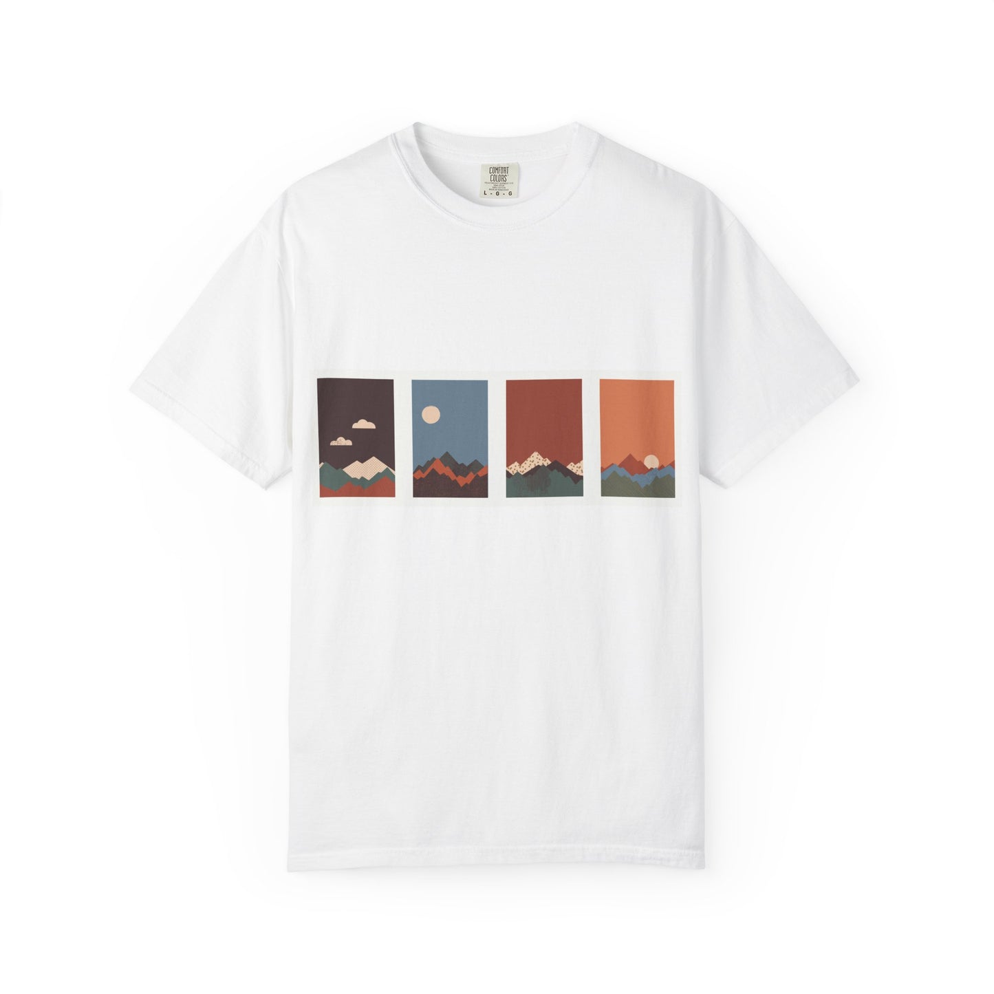 Unisex Mountain Sunset T-Shirt | Cozy Casual Wear, Nature Lover Gift, Travel Tee, Outdoor Adventure Shirt, Hiking Apparel