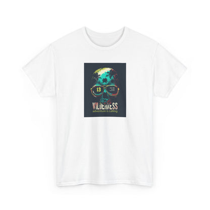 Eco-Friendly Graphic Tee with Funky Design, Unisex Heavy Cotton T-Shirt, Cool Casual Wear, Summer Festival Outfit, Gift for Friends
