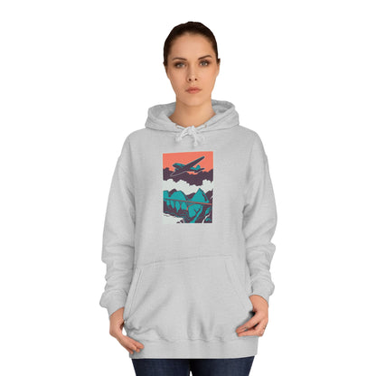 Unisex College Hoodie with Retro Adventure Design | Cozy Sweatshirt for Students, Travel Enthusiasts, Gift Idea, Casual Wear, College [...]
