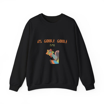 Thanksgiving Vibe Crewneck Sweatshirt, Fall Fashion, Unisex Sweatshirt, Cozy Gift for Her, Autumn Apparel, Holiday Wear - MaisonThreadory