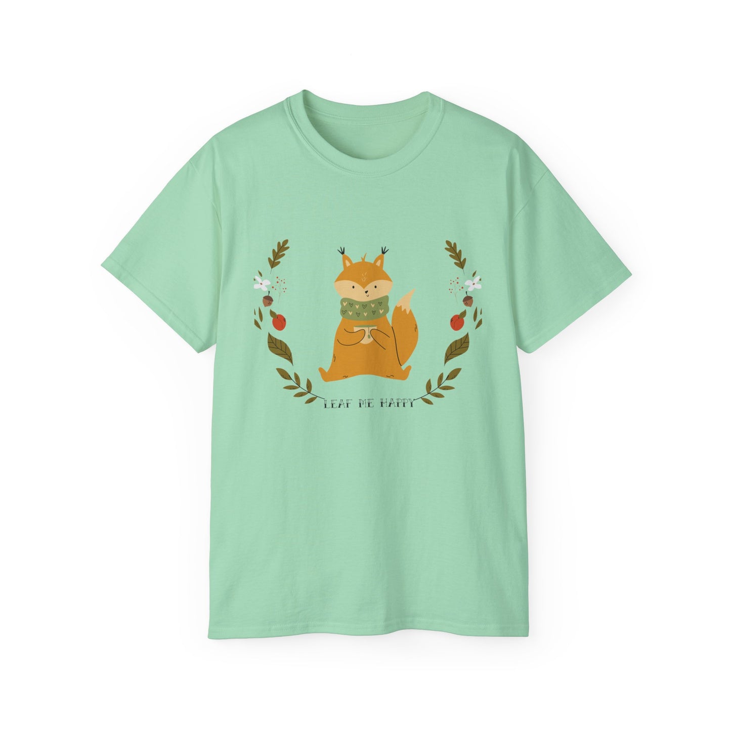 Whimsical Squirrel Tee - Cozy Unisex T-Shirt for Nature Lovers, Perfect Gift for Fall, Cute Wildlife Art, Eco-Friendly Fashion - MaisonThreadory
