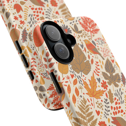 Floral Phone Case - Tough Cases for Nature Lovers, Stylish Cover, Nature-Themed Gift, Phone Accessories, Fall Aesthetic