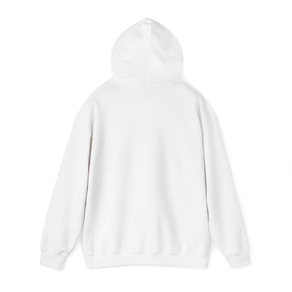 Christmas Tree Decorating Hoodie — Cozy Holiday Scene with Presents & String Lights
