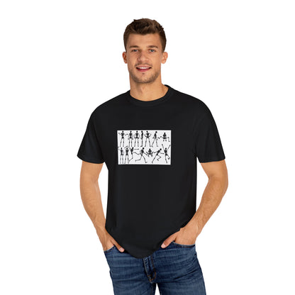 Unisex Dance-Inspired T-Shirt, Fun Graphic Tee, Casual Wear, Perfect Gift for Dancers, Trendy Summer Top, Unique Art T-Shirt