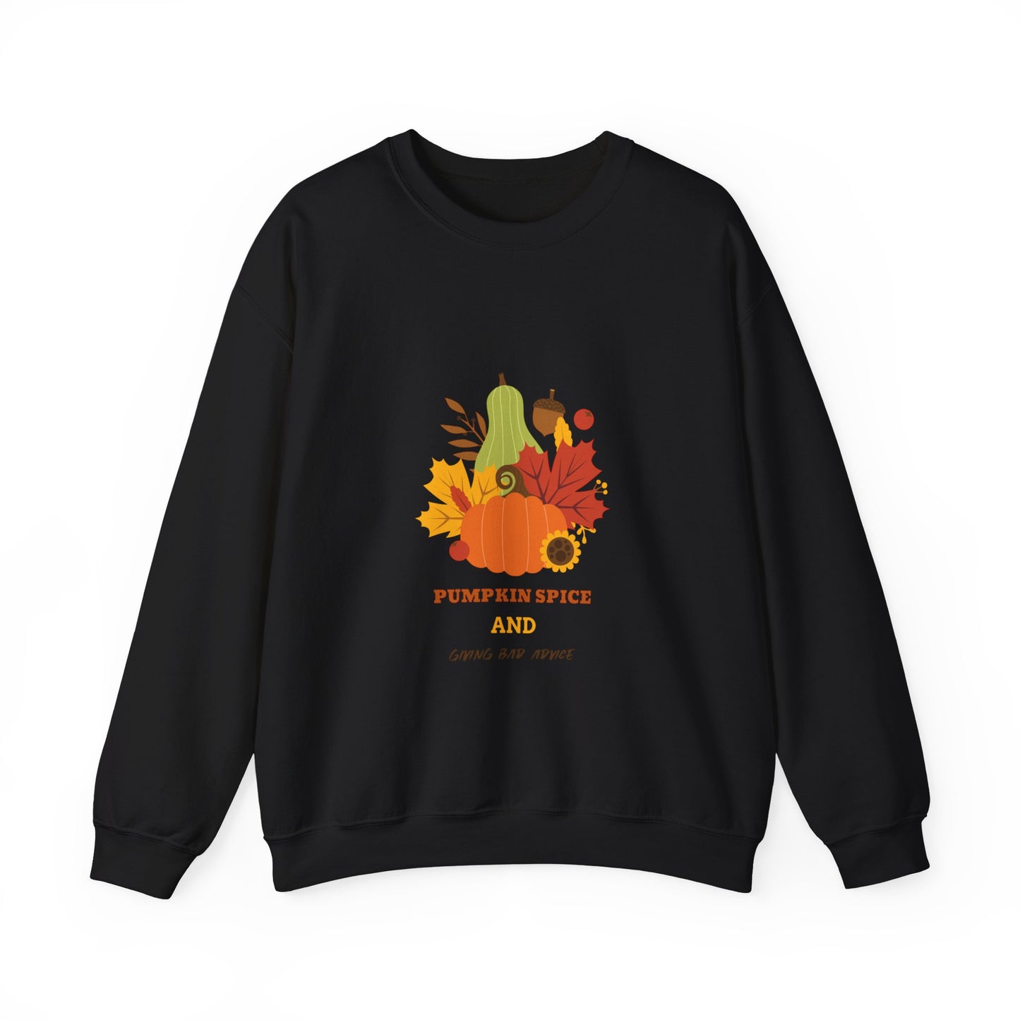 Fall Sweatshirt, Autumn Pullover, Cozy Jumper, Seasonal Crewneck, Unisex Sweater, Warm Top - MaisonThreadory