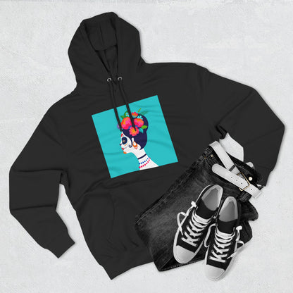 Three-Panel Fleece Hoodie