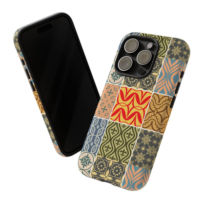 Decorative Phone Cases, Unique Phone Cover, Stylish iPhone Case, Gift for Phone Lovers, Trendy Tech Accessories