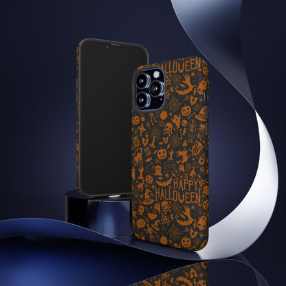 Halloween Phone Case, Tough Cases with Spooky Design, Trick or Treat Accessories, Perfect for Halloween Decor, Gift for Halloween Lovers