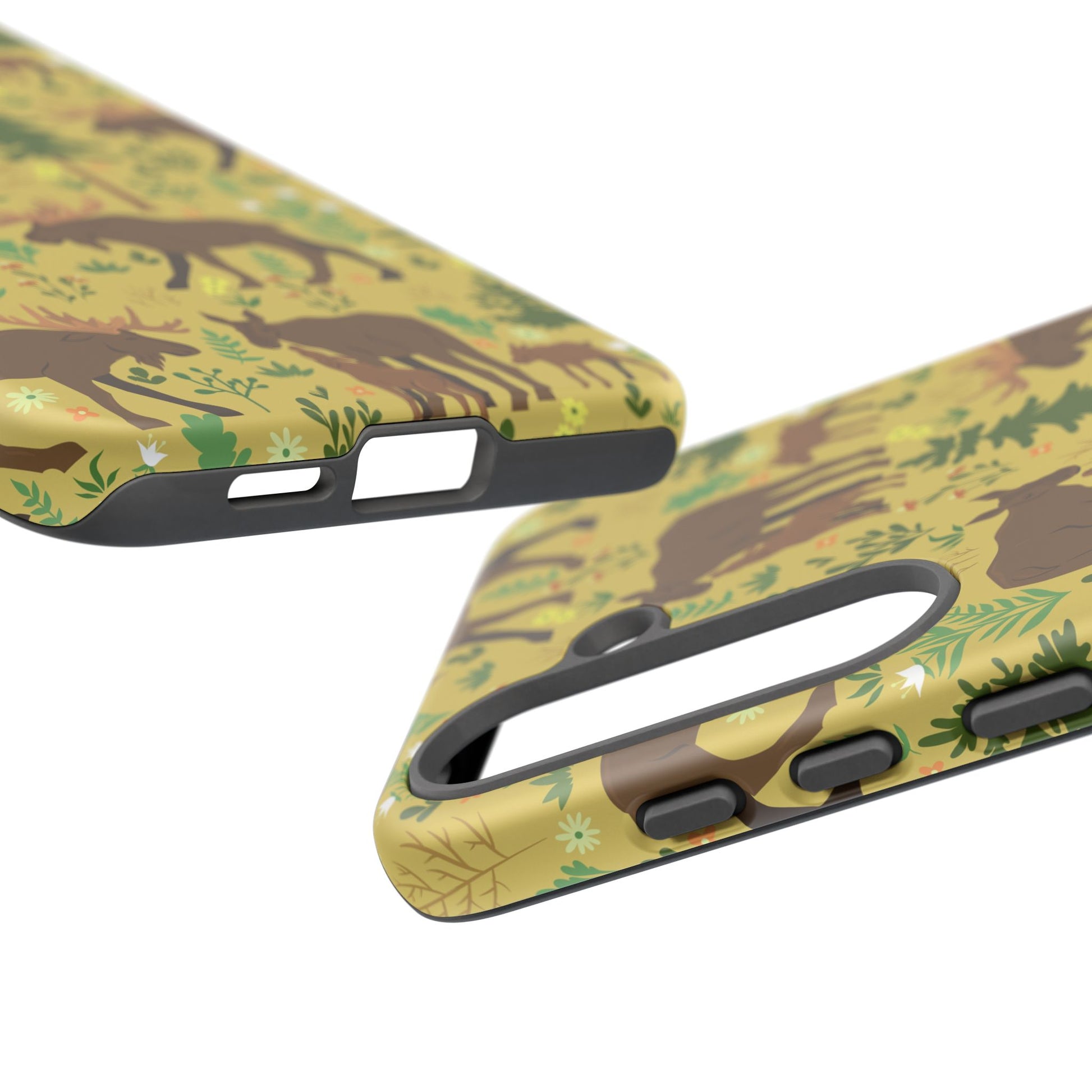 Moose Phone Case - Nature Lover's Accessory, Gifts for Outdoorsy Friends, Wildlife Decor, Eco-Friendly Cover, Forest Adventure Gear - MaisonThreadory