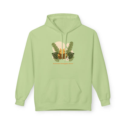 Nature-Inspired Fleece Hoodie | Cozy Unisex Sweatshirt for Outdoor Lovers, Great for Camping, Hiking, Gift for Adventurers - MaisonThreadory