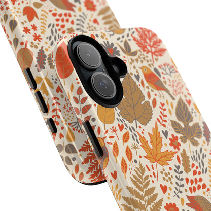 Floral Phone Case - Tough Cases for Nature Lovers, Stylish Cover, Nature-Themed Gift, Phone Accessories, Fall Aesthetic